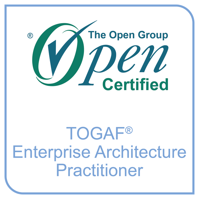 TOGAF Certified badge